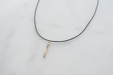 Load image into Gallery viewer, Choker with Gold Pendant